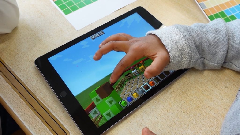 Minecraft am Unterrecht an der Grondschoul Miersch