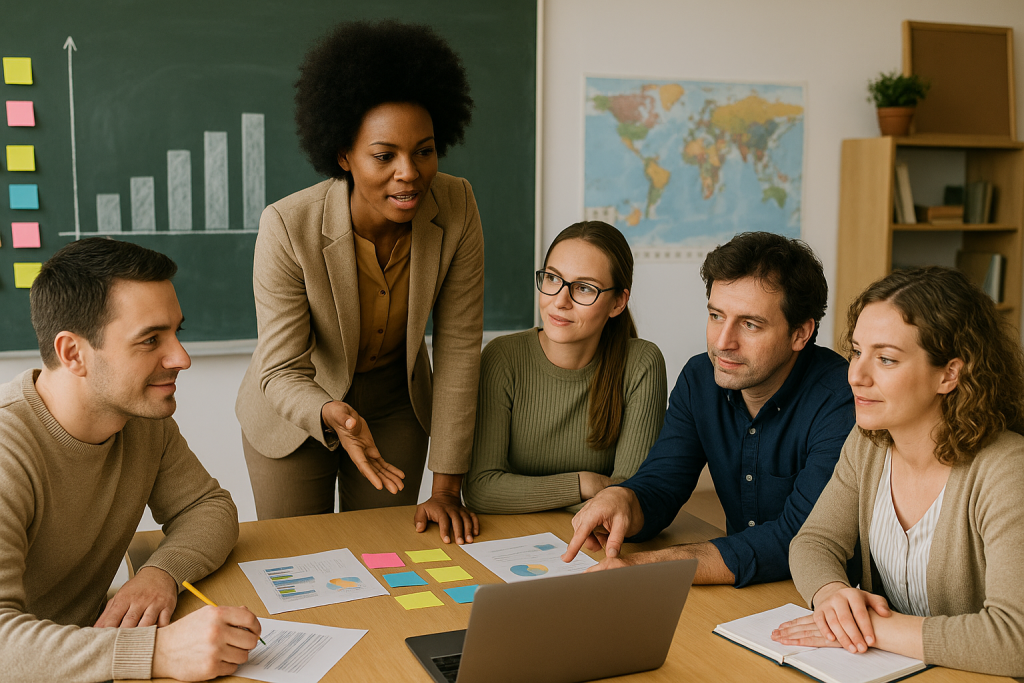 La démarche réflexive d’un cycle du plan de développement de l’établissement scolaire (PDS)