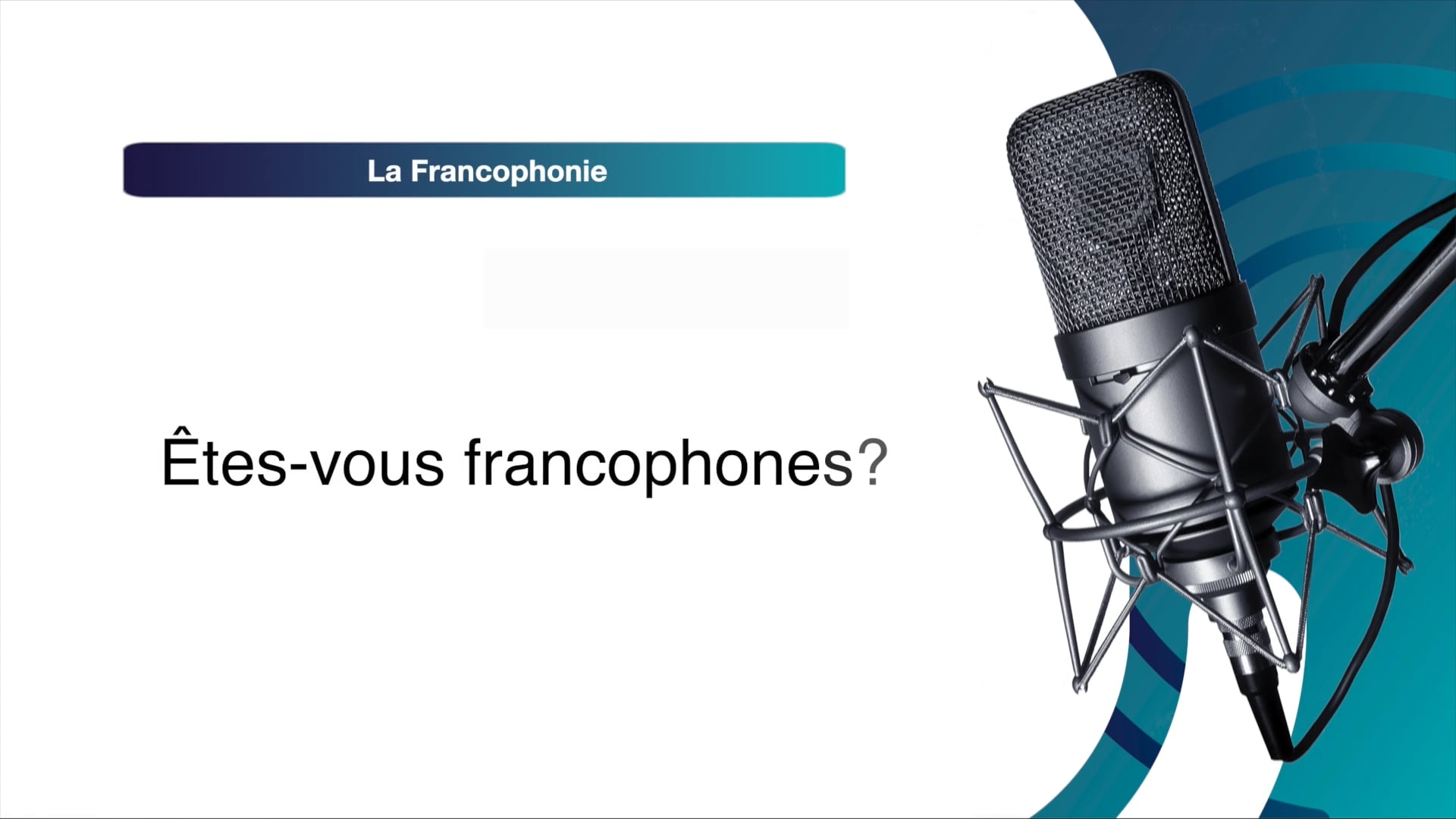 Qu’est-ce que la Francophonie ?