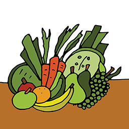 Fruits and vegetables