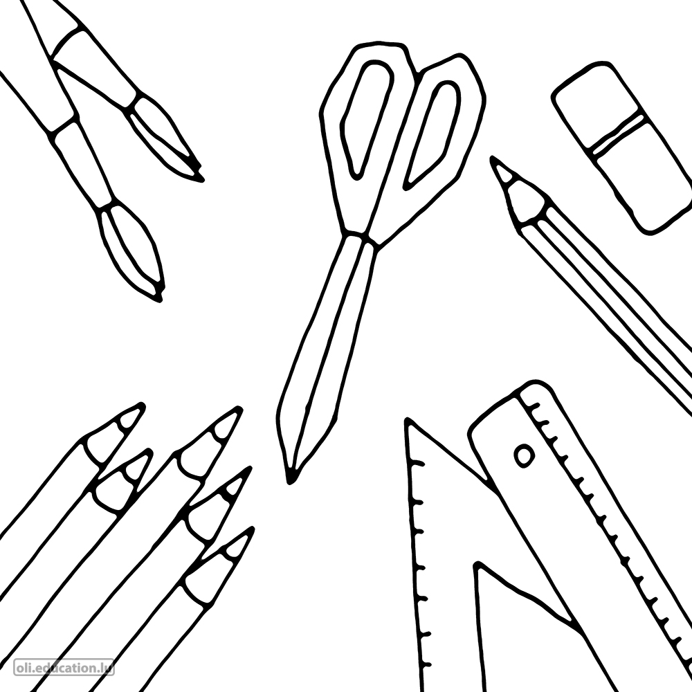 Image à colorier: Eraser