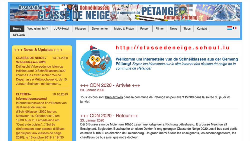 School Website Example 4