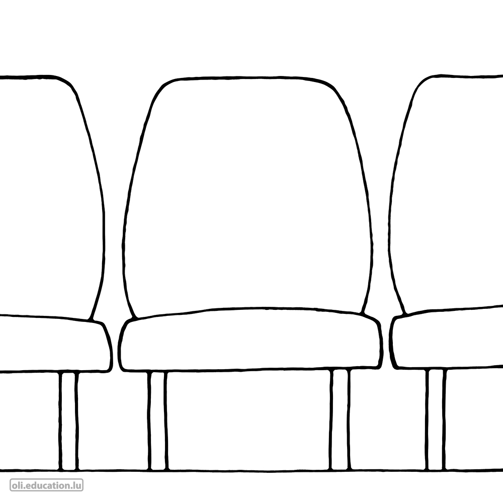 Coloring picture: Seat